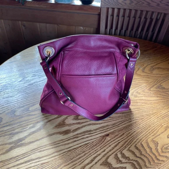 Aimee Kestenberg Raspberry/Red Shoulder Bag - NWOT - Picture 2 of 16